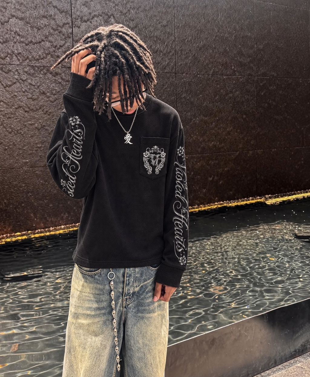 Vasted Archive Midnight Waffle Thermal